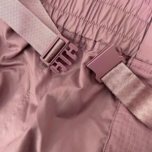 Nike Woven Purple Cargo Pants with Belt: Limited Edition